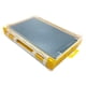 thumbnail image 4 of Contenedores de almacenamiento de aparejos de dos cara de plástico duro Caja de cebo Fácil de utilizar Portátil para chaleco Fundición Pesca con mosca Amarillo Grande, 4 of 5