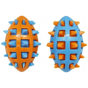 Total Click - Juguete Para Morder Bola Spiky Con Pito Para Mascotas