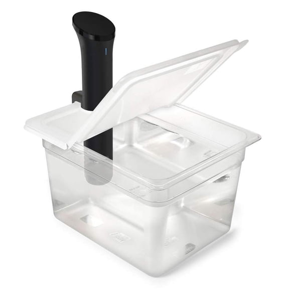 Contenedor Sous Vide EVERIE EVC-12 de 12 cuartos de galón con tapa Anova Nano