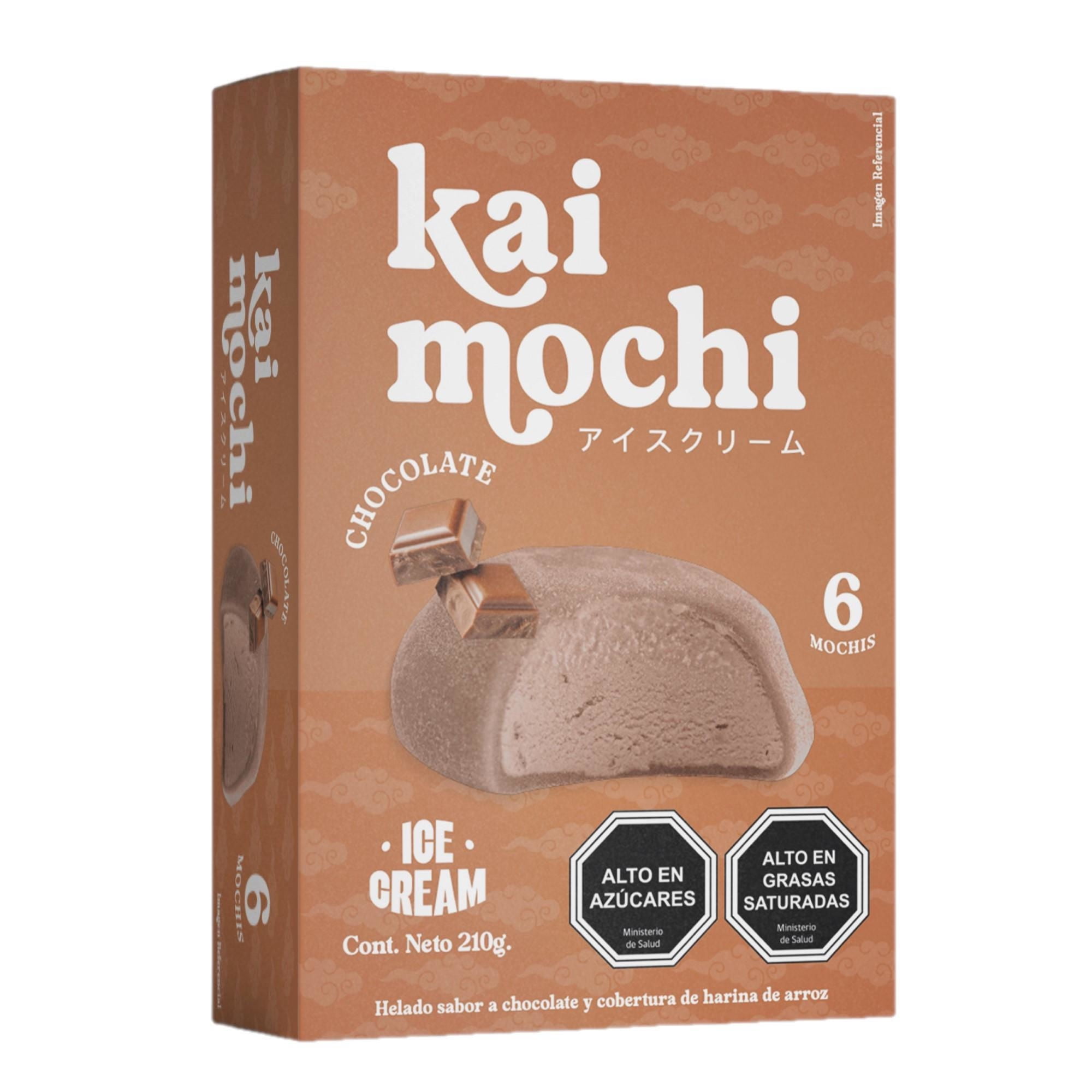 Helado Chocolate Caja 210 g Kai Mochi
