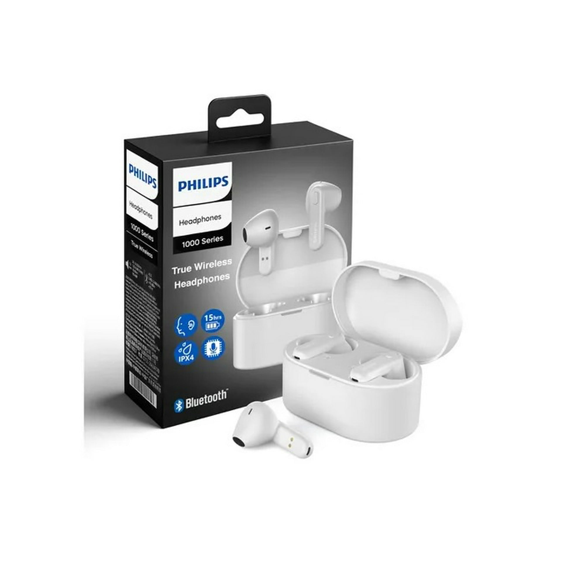 Philips - Audífonos Bluetooth Inalámbricos Blanco