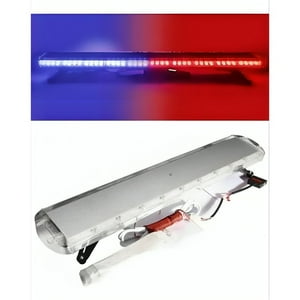 Genérico - Baliza Led Barra Auto Emergencia 120Cm 88 Led 12V/24V