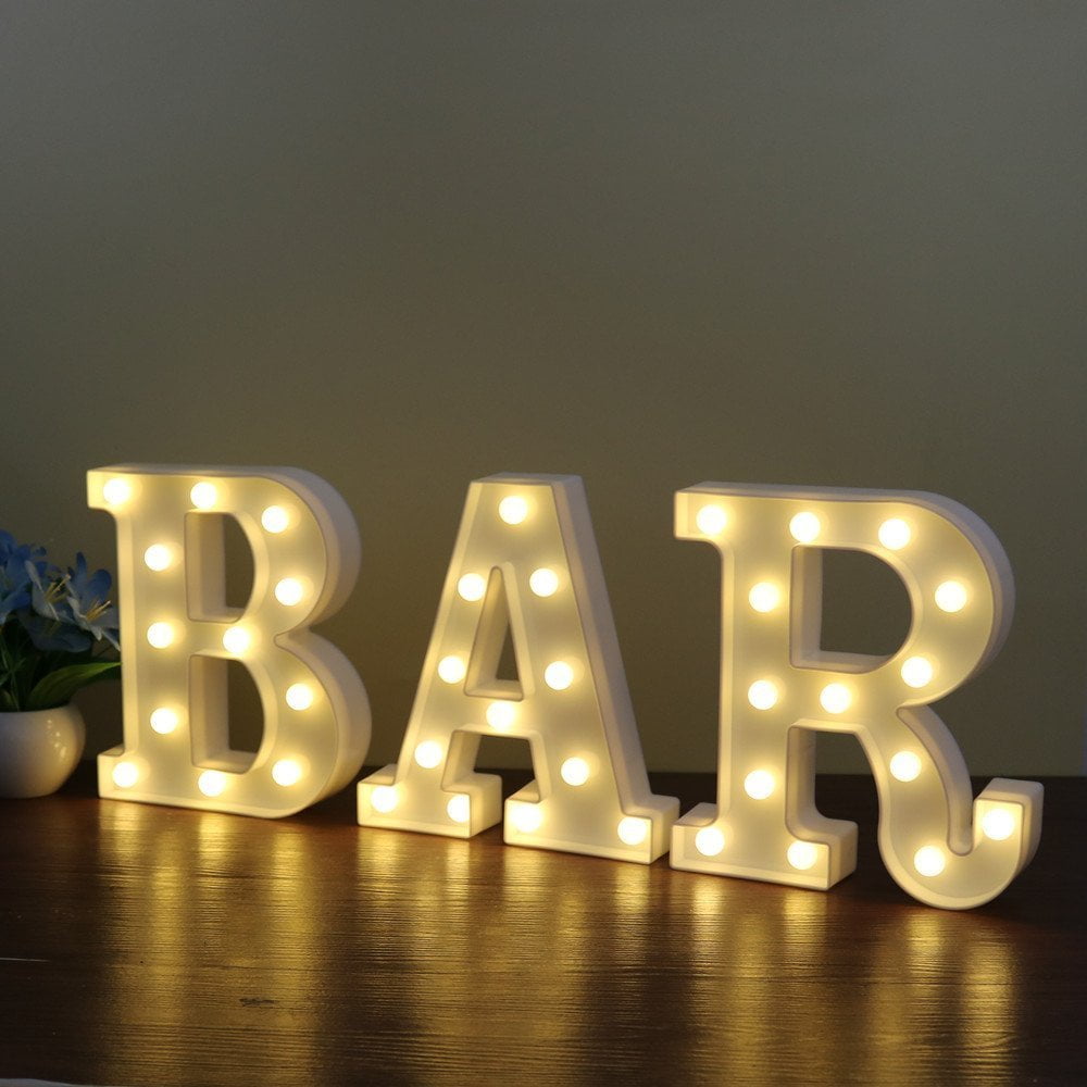 Letrero Iluminado En Forma De Marquesina Para Bar, Pooqla Bar, Con 38 Luces Led
