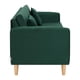 thumbnail image 5 of Sofa New Retro 3C + 2 Pouf Felpa 05 Verde Botella, 5 of 6