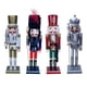 thumbnail image 5 of 4 Piezas De Figuras De Cascanueces De 12 Pulgadas, Figuras Decorativas De Navidad, Estilo De Decoración Hecho A Mano R, 5 of 5
