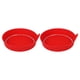 thumbnail image 1 of Posavasos Con Inserción De Copa Para Coche, Posavasos Redondos Para Vehículo, Para Fiesta, Oficina, RV, Rojo, 1 of 5