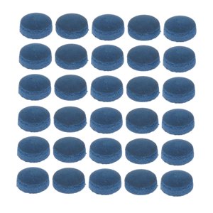 Ioensy - 30 Piezas Puntas Para Tacos De Billar Accesorios De Reparación De Alta Dureza Cabezales De Juego De Billar 13Mm