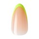 thumbnail image 2 of Press-On Nails KISS Salon, acrílico francés «Hype», amarillo neón, 2 of 3