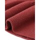 thumbnail image 5 of INSPIRE CHIC Cárdigan Suéter para Mujeres Regreso a Clases Cuello en V Dobladillo con Volantes Plisado Abotonado Casual Manga Larga Abierto al Frente Suéteres M Rojo, 5 of 6
