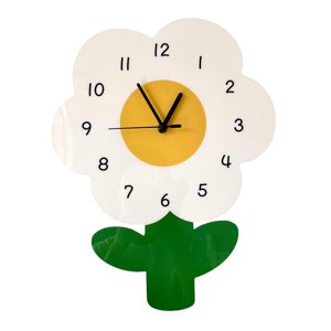 Magideal - Reloj De Pared Silencioso, Reloj Colgante , Decoración Artística, Manualidades, Colorido Preciso, Encantador Para Decoración Del Hogar, , Pequeña Pequeña