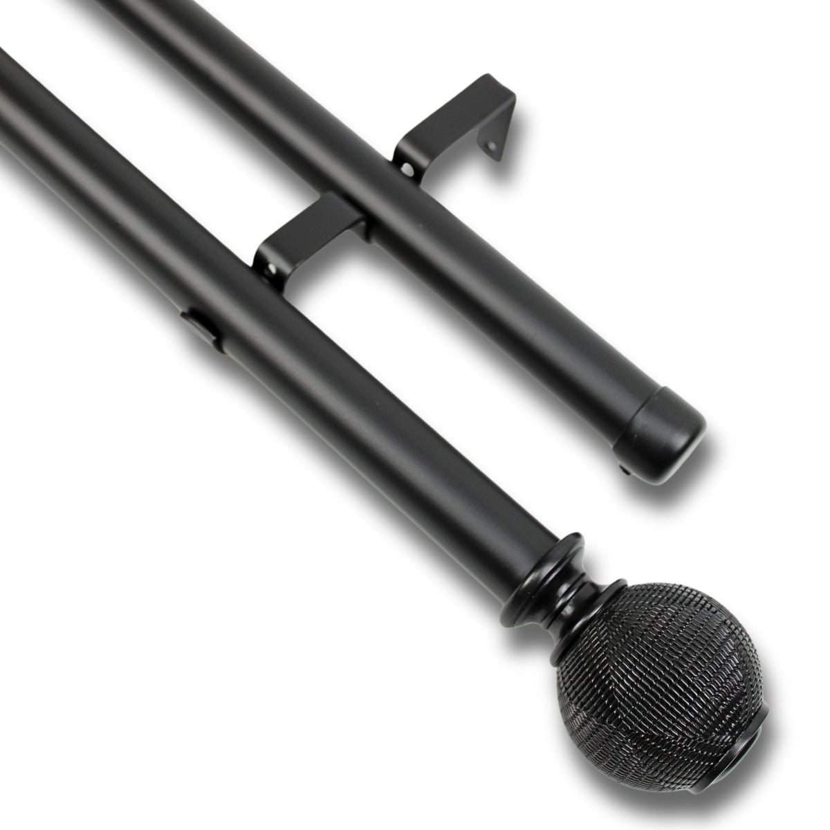 Barras De Cortina 25mm Extensibles Metálicas 120-210 Cm Guiza