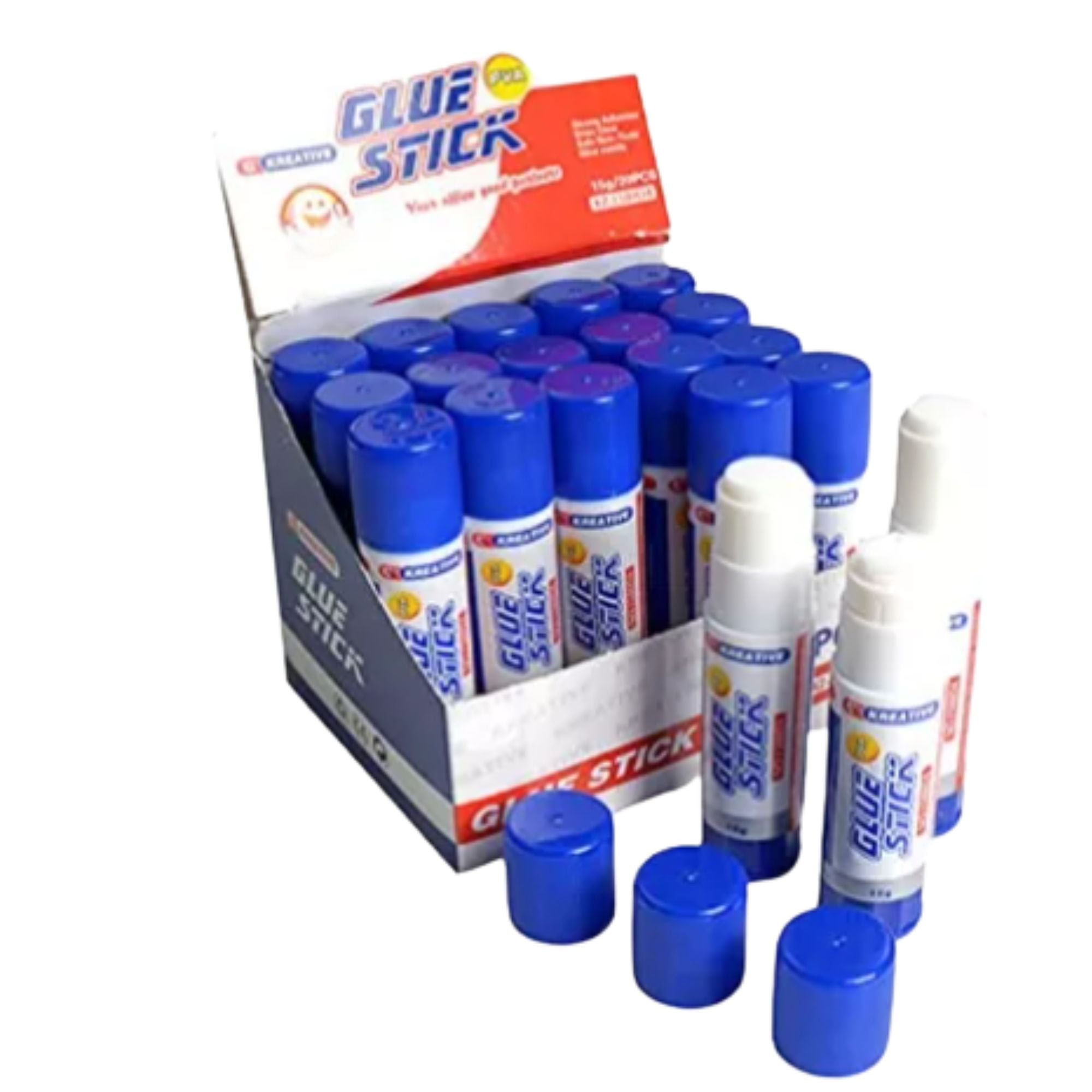 Ekolmac - Pack 10 Pegamento En Barra Solido Pegamento 15g