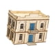 thumbnail image 2 of Kits De Arquitectura De Madera A Escala 1/72, Rompecabezas 3D, Edificios, Kits De Bricolaje Para Dioramas, Regalo De 2 Pisos, 2 of 5