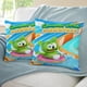 thumbnail image 3 of Oso de Goma y Amigos Fundas de almohada de terciopelo con tema, regalos de funda de almohada, decoración para el hogar, cojín de lanzar, regalo de cumpleaños para fans y parejas. 50cm x 50cm., 3 of 6