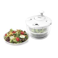 Centrifugadora De Ensaladas Cuisinart Ctg-00-Sasw, 5 L, Lavar, Centrifugar Y Secar