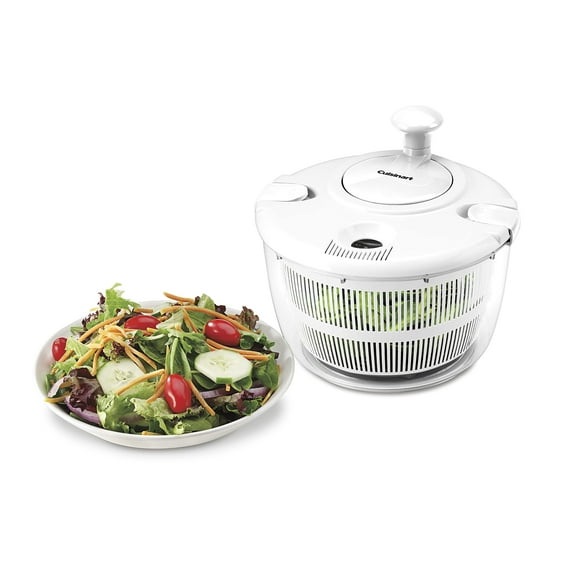Centrifugadora de ensaladas Cuisinart CTG-00-SASW, 5 L, lavar, centrifugar y secar