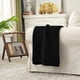 thumbnail image 2 of Xiao Hua Manta para cama, 1 unidad, manta negra refrescante - Manta grande de 150*200 cm para cama, manta para siesta, manta para sofá, manta acrílica suave, manta ideal para todas las estaciones., 2 of 3