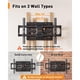 thumbnail image 3 of Soporte TV Perlegear PGLF8 Articulado VESA 600x400, 3 of 3