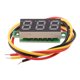 thumbnail image 4 of 0.28 Pulgadas 3 Hilos LED DC 0-100V Voltímetro Medidor De Voltaje Digital Probador Verde, 4 of 5