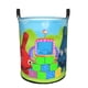 thumbnail image 1 of Popiz Baby TV Cesta de lavandería de gran capacidad redonda con asa, bolsa para ropa sucia plegable, almacenamiento para dormitorio, baño y lavadero 44x35 cm, 1 of 6