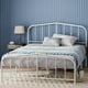 thumbnail image 2 of Base de cama de metal blanca HEIDI Zinus King 180x200x30cm, 2 of 6