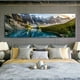 thumbnail image 4 of 1pc Canvas Painting, Lake Forest Mountain Scenery Painting, Wall Art Decor, For Living Room, Bedroom, No Frame, 19.68*59.05inch, 4 of 4