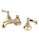 thumbnail image 1 of Grifo de lavabo Kingston Brass Royale de latón pulido generalizado, 1 of 2