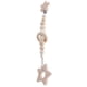 thumbnail image 2 of Baby Dummy Holder Clips de chupete Cadenas de chupete Estrella de cuentas de madera de dibujos animados, 2 of 5