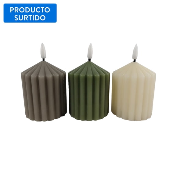 Vela Led Sin Aroma