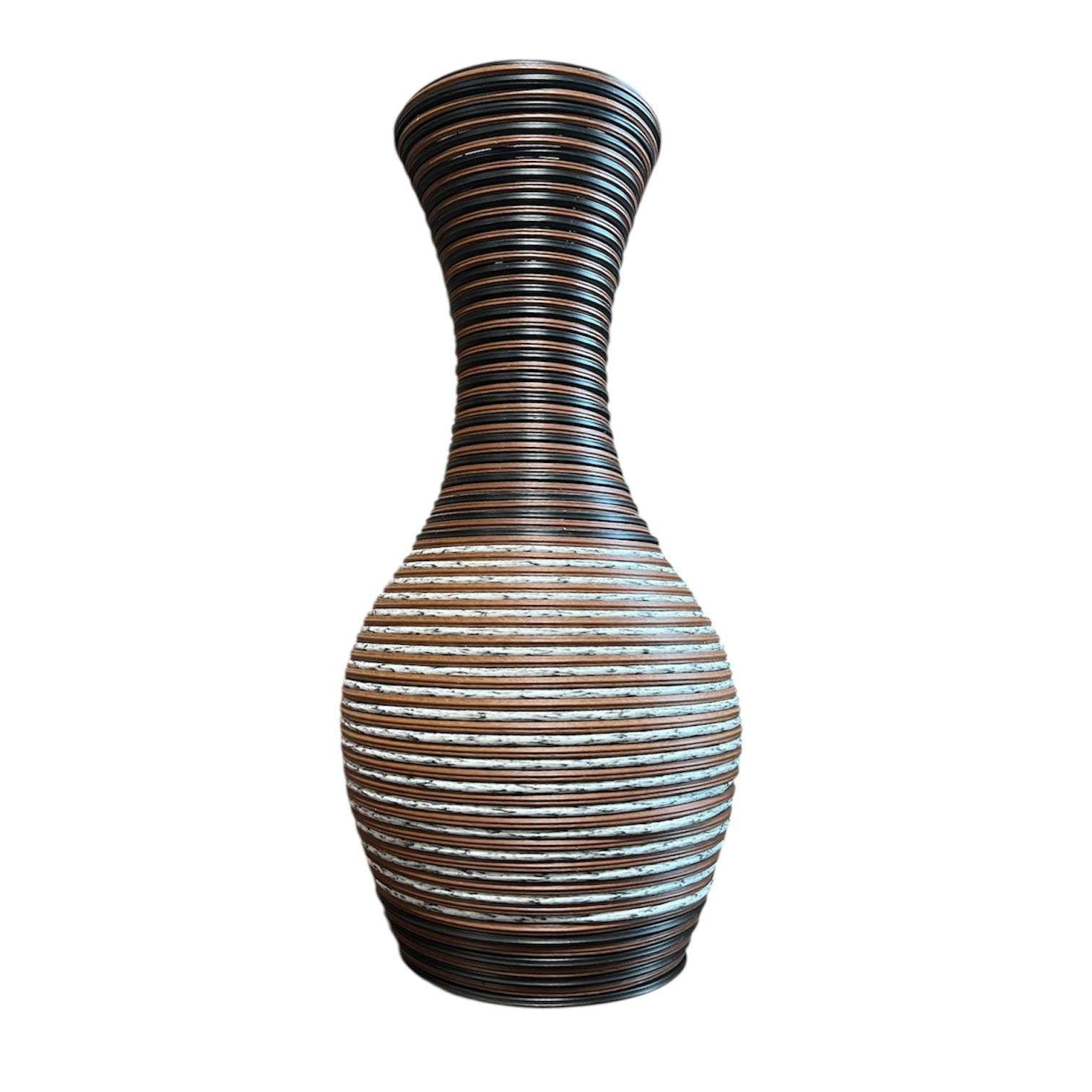 Oem - Florero Jarron Decorativo Florero Tejido Moderno 40cm