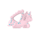 thumbnail image 2 of Pack De 2 Mordedores De Silicona Unicornio Y Gato, 2 of 3