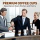 thumbnail image 4 of [Taza] Vaso de papel desechable para bebidas calientes Fit Meal Prep de 16 oz, 4 of 23
