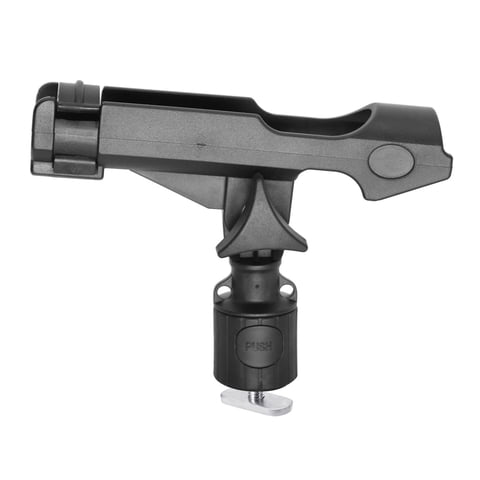 Magideal - Soporte De Tubo De Caña De Extraíble, Aparejos Giratorios, Accesorios Laterales, Soporte De Cañas De Barco, Kit De Montaje De Remo Para Kayak,