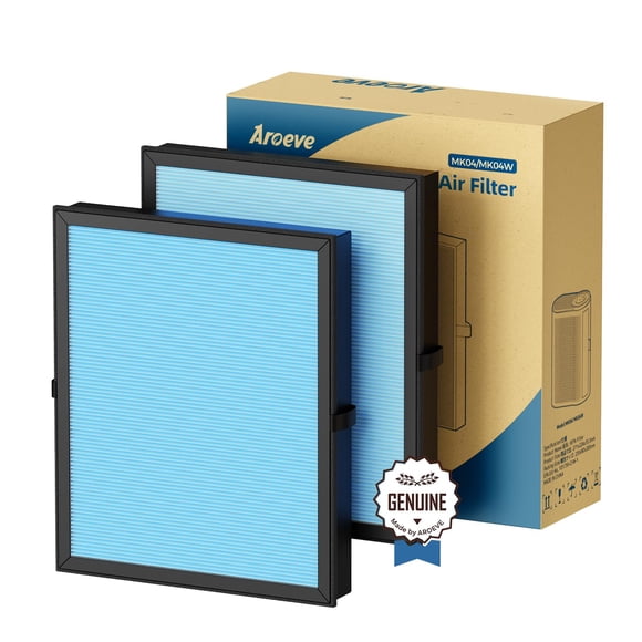 Filtro de aire AROEVE MK04 para polvo, caspa de mascotas, humo y polen