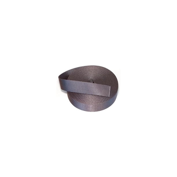 Cinta de carga Turf 19 mm de ancho, 91 m de longitud, 45 kg de resistencia, color negro