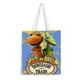 thumbnail image 1 of Dinosaur Train Bolso de tela con estampado de lienzo para mujer, bolsa de compras reutilizable y estética, con cremallera interior, regalo para mujer, 35 × 40 cm., 1 of 6