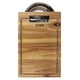 thumbnail image 2 of Tabla De Madera Acacia Con Bowl De Acero Circular Wayu Cocina, 2 of 3