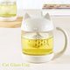 thumbnail image 5 of Taza de té BignoseDeer, bonita taza de vidrio con infusor de pescado, 250 ml, 5 of 8