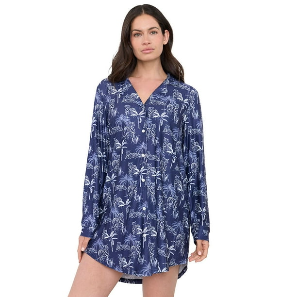 Camisa de Dormir Mujer Navy Corona