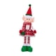thumbnail image 1 of Decoración de muñecas navideñas, adorno navideño, figura navideña coleccionable elástica con patas largas para escritorio, estante de decoración del h Femenino, 1 of 5