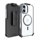 thumbnail image 1 of Funda Transparente Slim BELTRON para iPhone 16 con Clip para Cinturón, 1 of 9