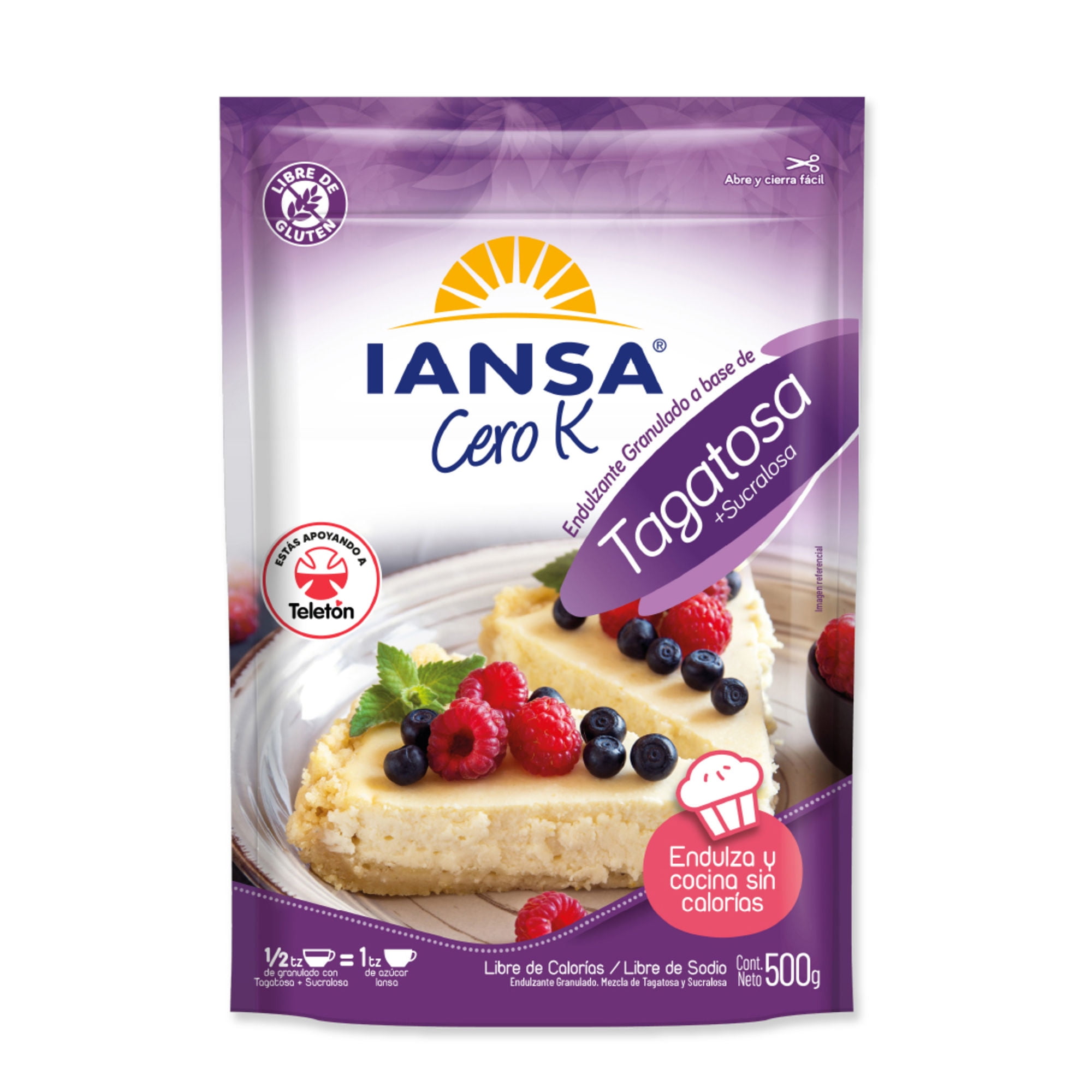 Endulzante Granulado Tagatosa Doypack 500 Iansa