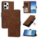 thumbnail image 1 of Funda Billetera Delgada para Xiaomi POCO F5 con Ranuras y Soporte Marrón, 1 of 6