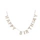 thumbnail image 4 of Bandera decorativa de fieltro Happy Birthday color marfil 198 cm – Creative Co‑Op, 4 of 6