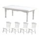 thumbnail image 5 of Silla De Mesa Para Casa De Muñecas, Modelo De Muebles De Madera 1/12, Suministros De Paisaje Para El Hogar, 5 Uds., 5 of 5