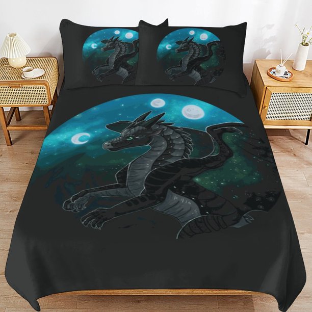 Wings Of Fire WOF Comforter Set 3 Pieces Quilt Cover Set Soft Bedding Sets for All Seasons