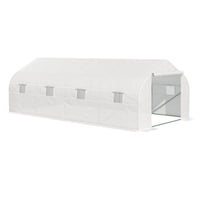 Igpro - Invernadero Tunel 18 M2 6X3X2M Blanco