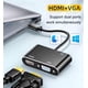 thumbnail image 2 of Adaptador USB 3.0 a HDMI VGA AKWOR para 2 monitores 1080P, 2 of 8