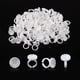 thumbnail image 1 of Anillos para pegamento Dimsem para extensiones de pestañas, 100 piezas, blanco, 1 of 6
