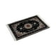 thumbnail image 2 of Alfombra Decorativa Negro Con Flequillos 80x120, 2 of 3